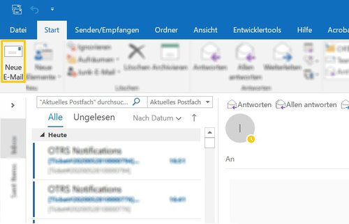 Icon "Neue E-Mail"